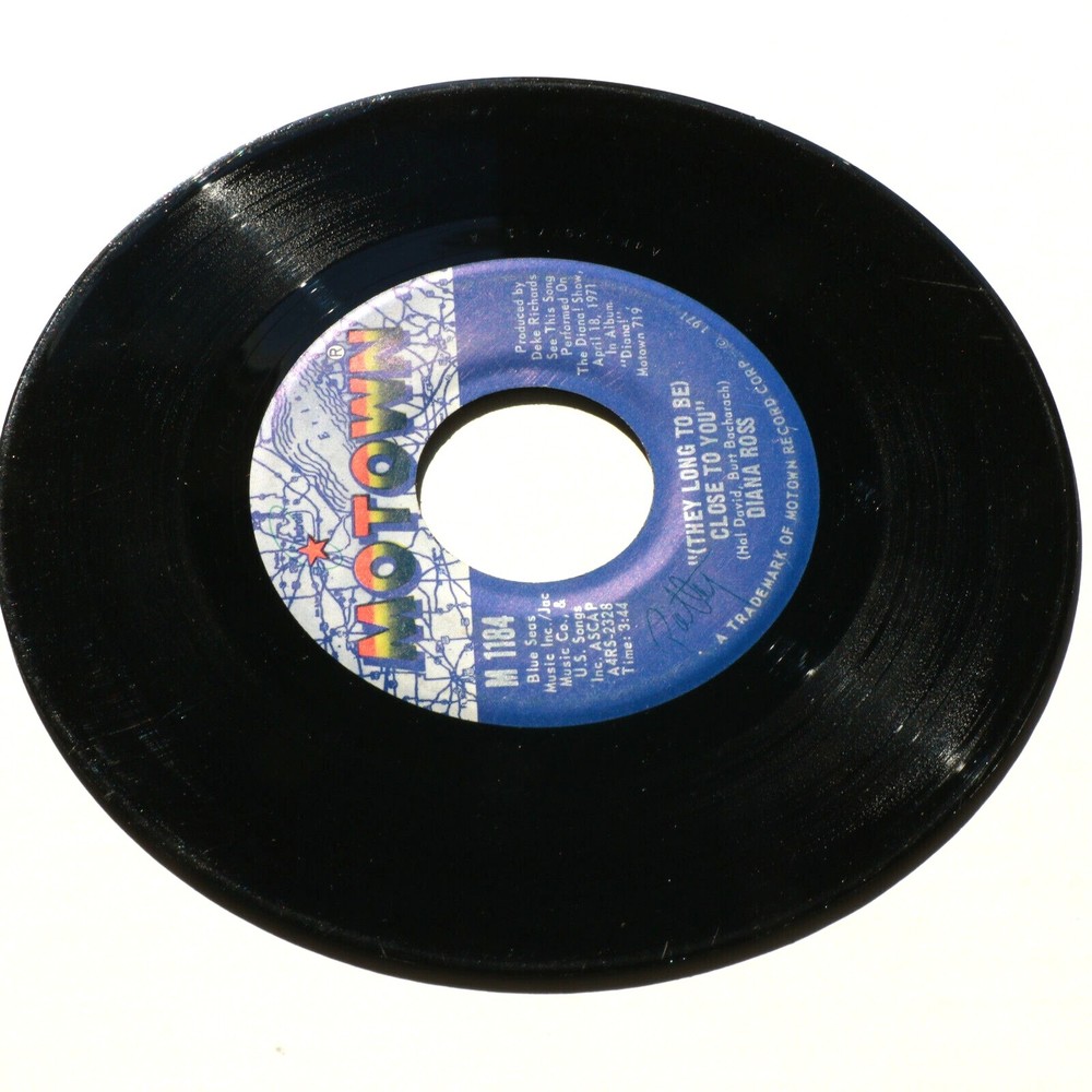 Diana Ross Reach Out I'll Be There/(They Long To Be) Close To You* 45 rpm Record - Picture 8 of 9